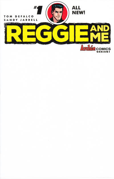 Cover for Reggie and Me (Archie, 2017 series) #1 [Cover J Blank Sketch]