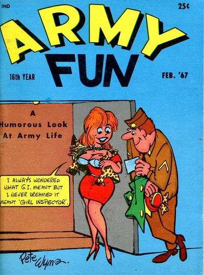 Cover for Army Fun (Prize, 1952 series) #v8#8