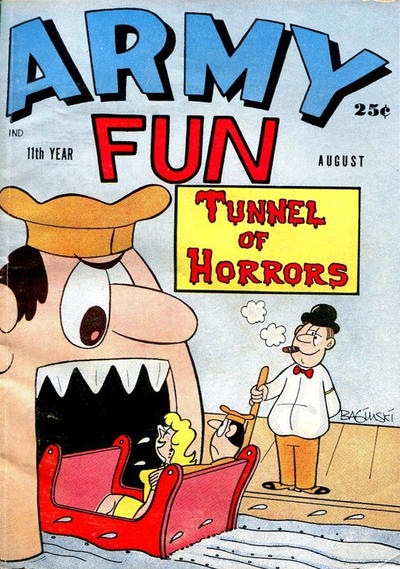 Cover for Army Fun (Prize, 1952 series) #v6#11