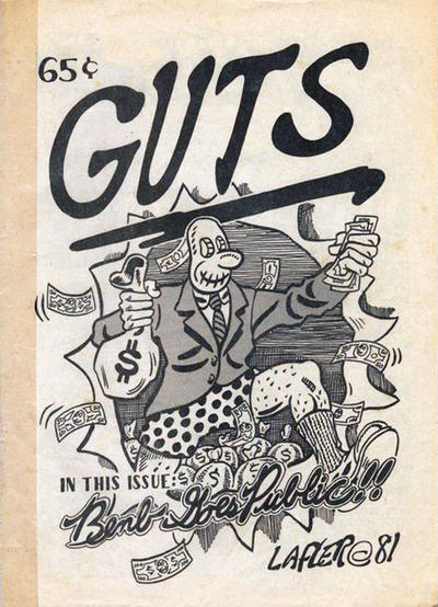 Cover for Guts (Steve Lafler, 1982 ? series) #1