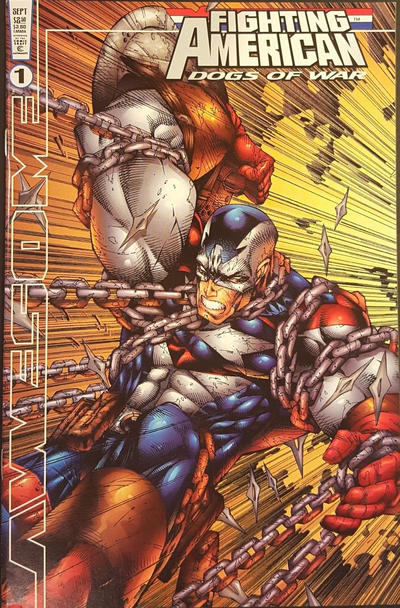 Cover for Fighting American: Dogs of War (Awesome, 1998 series) #1 [Cover A]