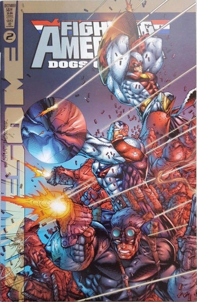 Cover for Fighting American: Dogs of War (Awesome, 1998 series) #2 [Cover B]