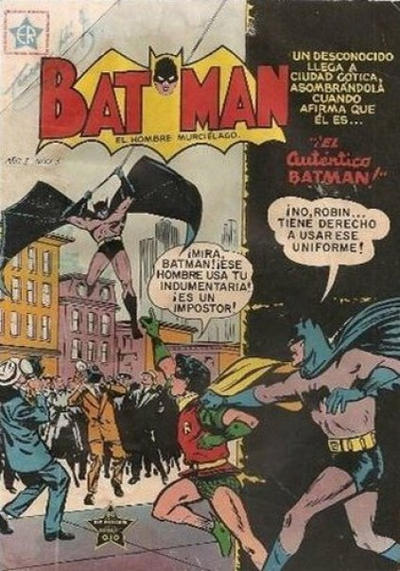 Cover for Batman (Editorial Novaro, 1954 series) #3