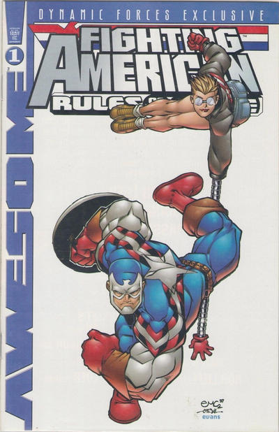 Cover for Fighting American: Rules of the Game (Awesome, 1997 series) #1 [Dynamic Forces Edition]