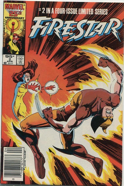 Cover for Firestar (Marvel, 1986 series) #2 [Canadian]