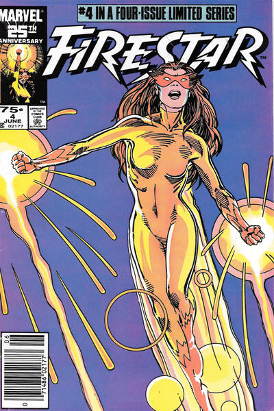 Cover for Firestar (Marvel, 1986 series) #4 [Newsstand]