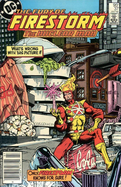 Cover for The Fury of Firestorm (DC, 1982 series) #37 [Canadian]