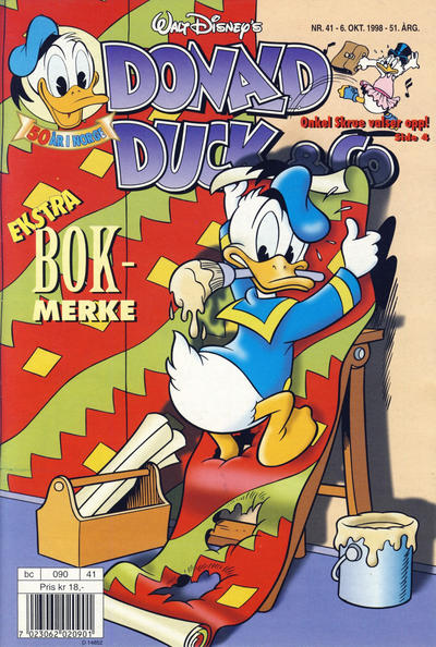 Cover for Donald Duck & Co (Hjemmet / Egmont, 1948 series) #41/1998
