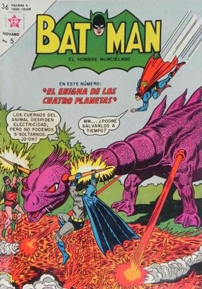 Cover for Batman (Editorial Novaro, 1954 series) #178