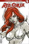Cover for Red Sonja (Dynamite Entertainment, 2016 series) #0 [Cover C Retailer Incentive Campbell]