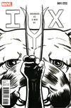 Cover Thumbnail for IVX (2017 series) #1 [Incentive Chip Zdarsky Party Black and White Variant]