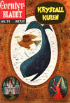 Cover for Junior Eventyrbladet [Eventyrbladet] (Illustrerte Klassikere / Williams Forlag, 1957 series) #71 - Krystallkulen