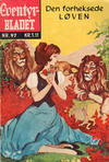 Cover for Junior Eventyrbladet [Eventyrbladet] (Illustrerte Klassikere / Williams Forlag, 1957 series) #97 - Den forheksede løven
