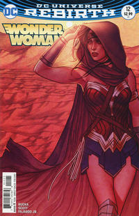 Cover Thumbnail for Wonder Woman (DC, 2016 series) #12 [Jenny Frison Variant Cover]