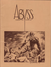 Cover Thumbnail for Abyss (Abyss Publications, 1970 series) #1