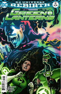 Cover Thumbnail for Green Lanterns (DC, 2016 series) #12 [Emanuela Lupacchino Variant Cover]