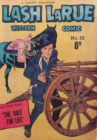 Cover Thumbnail for Lash LaRue Western Comic (Cleland, 1950 series) #16