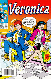Cover Thumbnail for Veronica (Archie, 1989 series) #36 [Newsstand]