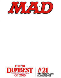 Cover Thumbnail for Mad (EC, 1952 series) #543 [Blank Sketch Cover Variant]