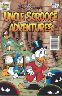 Cover Thumbnail for Walt Disney's Uncle Scrooge Adventures (Gladstone, 1993 series) #28 [Newsstand]