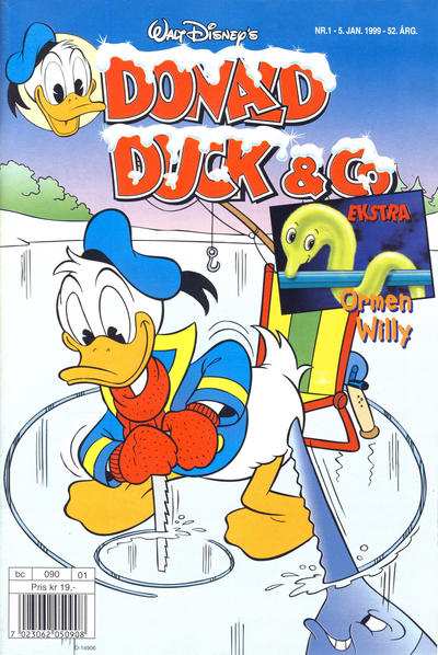 Cover for Donald Duck & Co (Hjemmet / Egmont, 1948 series) #1/1999