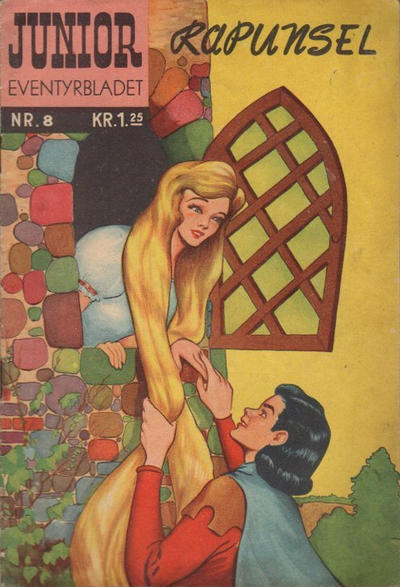Cover for Junior Eventyrbladet [Eventyrbladet] (Illustrerte Klassikere / Williams Forlag, 1957 series) #8 - Rapunsel