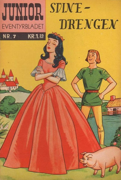 Cover for Junior Eventyrbladet [Eventyrbladet] (Illustrerte Klassikere / Williams Forlag, 1957 series) #7 - Svinedrengen