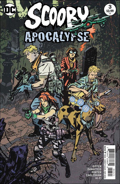 Cover for Scooby Apocalypse (DC, 2016 series) #3 [John Paul Leon Cover]