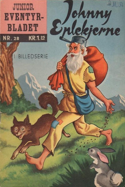 Cover for Junior Eventyrbladet [Eventyrbladet] (Illustrerte Klassikere / Williams Forlag, 1957 series) #28 - Johnny Eplekjerne