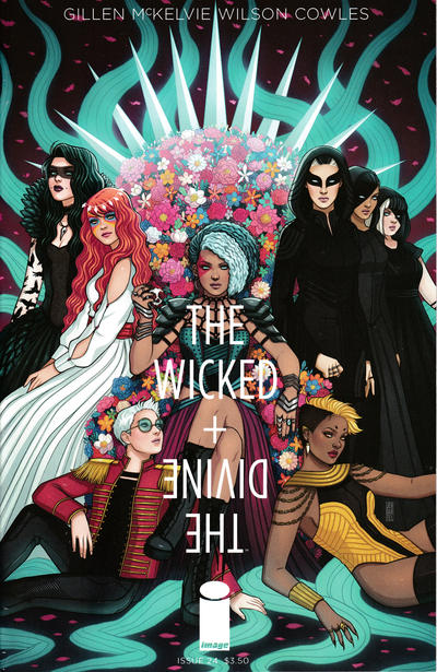 Cover for The Wicked + The Divine (Image, 2014 series) #24 [Cover B]