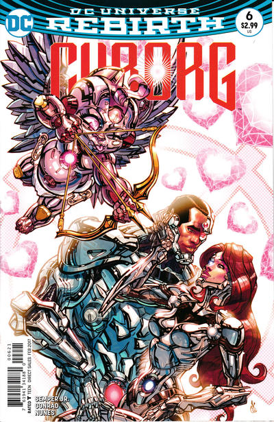 Cover for Cyborg (DC, 2016 series) #6 [Carlos D'Anda Variant Cover]