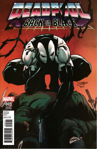 Cover for Deadpool: Back in Black (Marvel, 2016 series) #5 [Ron Lim]