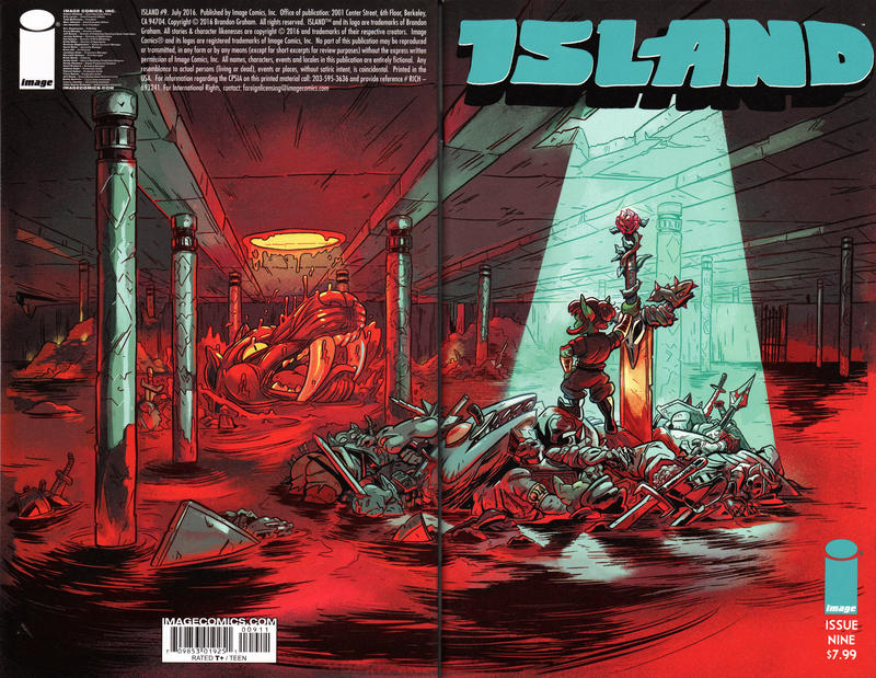 Cover for Island (Image, 2015 series) #9