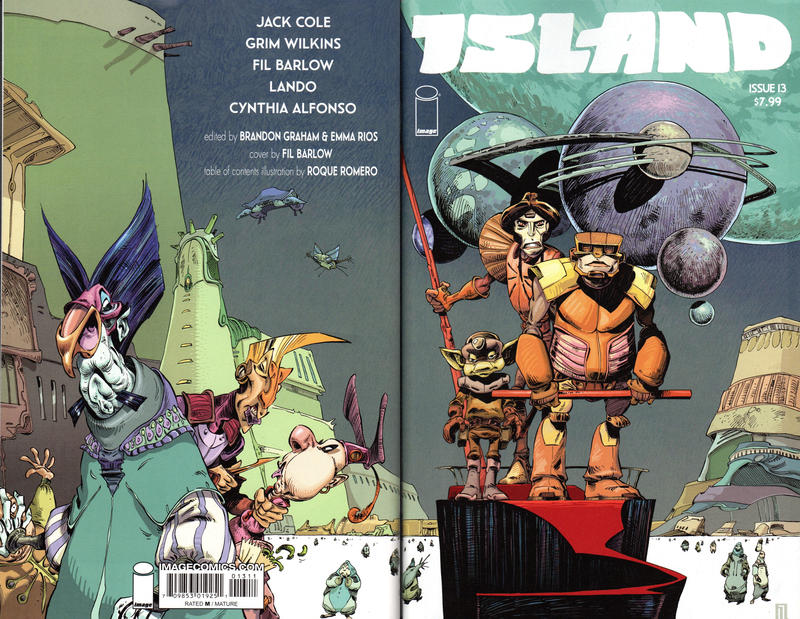 Cover for Island (Image, 2015 series) #13