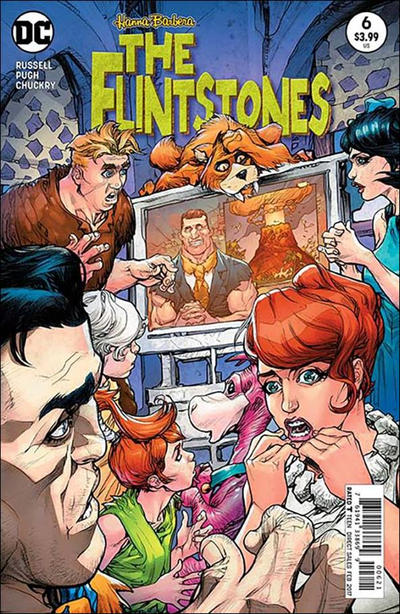 Cover for The Flintstones (DC, 2016 series) #6 [Howard Porter Cover]