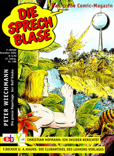 Cover for Die Sprechblase (Norbert Hethke Verlag, 1978 series) #188