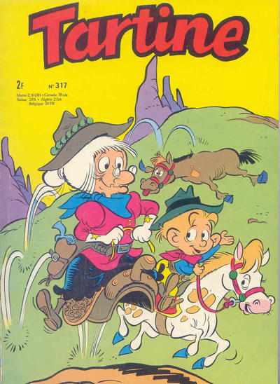 Cover for Tartine (Société Française de Presse Illustrée (SFPI), 1957 series) #317