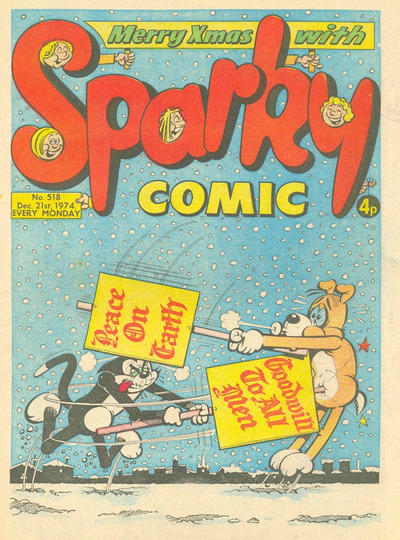 Cover for Sparky (D.C. Thomson, 1965 series) #518