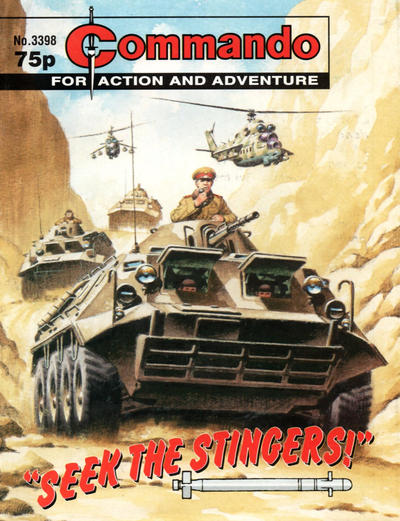Cover for Commando (D.C. Thomson, 1961 series) #3398