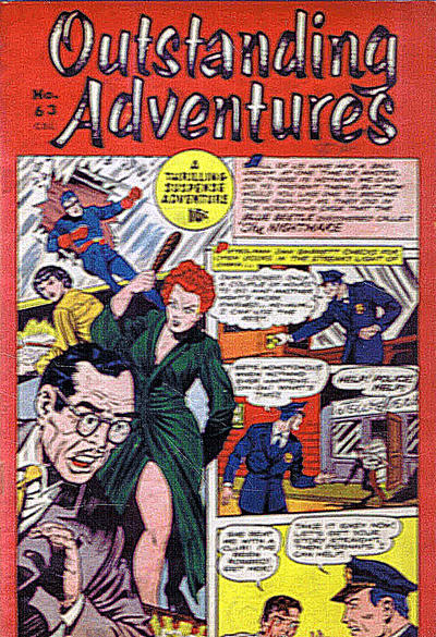 Cover for Outstanding Adventure (Bell Features, 1949 series) #63
