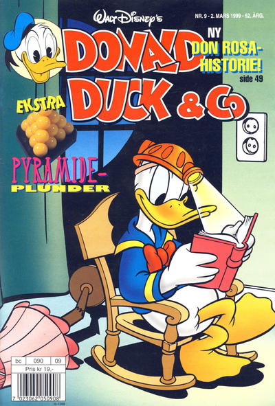 Cover for Donald Duck & Co (Hjemmet / Egmont, 1948 series) #9/1999