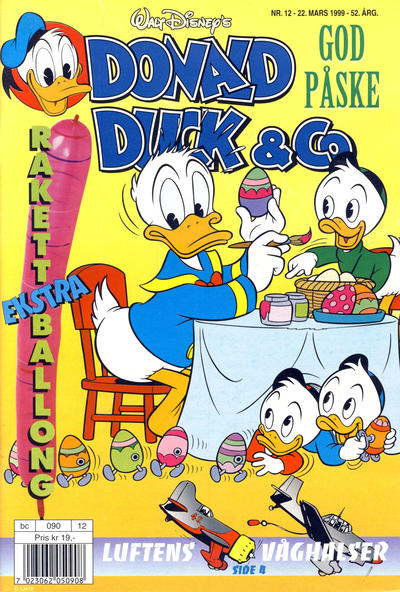 Cover for Donald Duck & Co (Hjemmet / Egmont, 1948 series) #12/1999