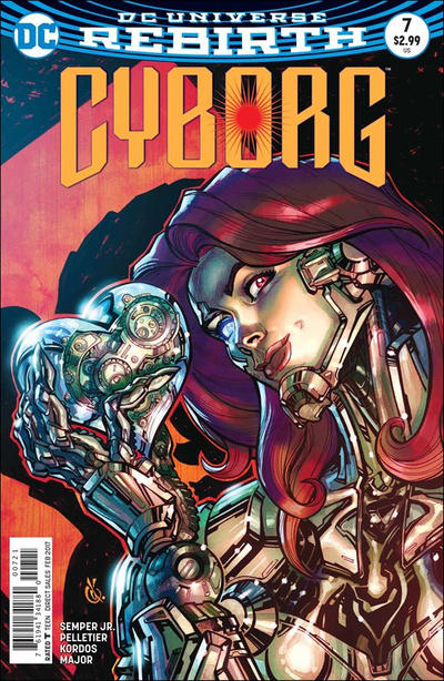 Cover for Cyborg (DC, 2016 series) #7 [Carlos D'Anda Variant Cover]