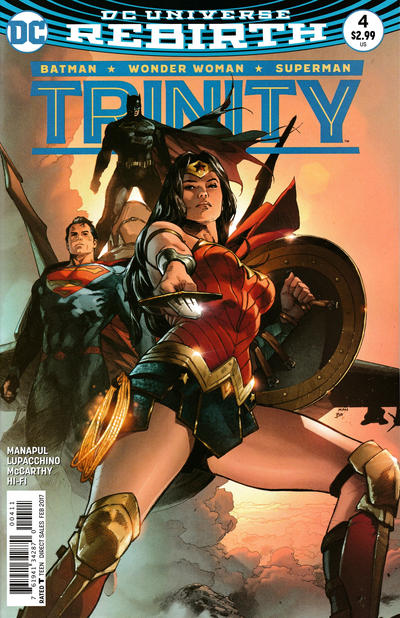 Cover for Trinity (DC, 2016 series) #4