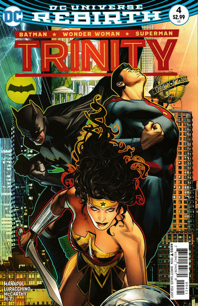 Cover for Trinity (DC, 2016 series) #4