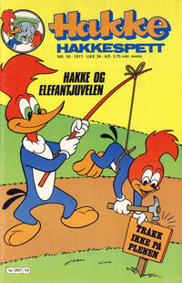 Cover for Hakke Hakkespett (Semic, 1977 series) #16/1977