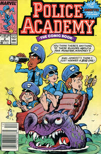 Cover for Police Academy (Marvel, 1989 series) #2 [Newsstand]