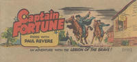 Cover Thumbnail for Captain Fortune Rides with Paul Revere (Vital Publications, 1955 series) 