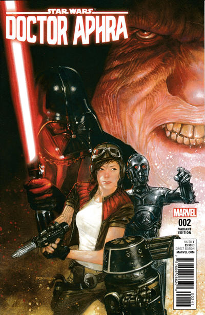 Cover for Doctor Aphra (Marvel, 2017 series) #2 [Incentive Dave Dorman Variant]