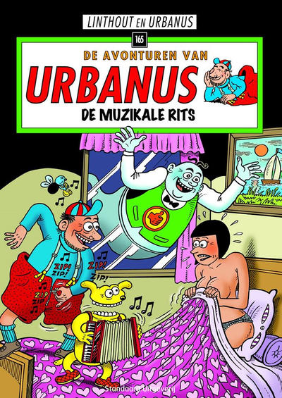 Cover for De avonturen van Urbanus (Standaard Uitgeverij, 1996 series) #165 - De muzikale rits